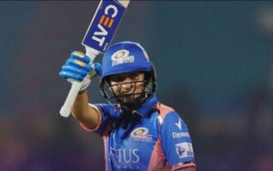 An impressive batting put forward by Harmanpreet Kaur helped ease things off for Mumbai Indians