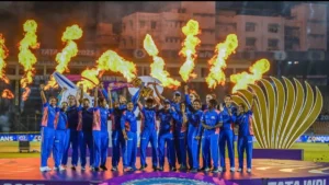 Mumbai Indians lift the WPL trophy for the second time by defeating Delhi Capitals in the Final