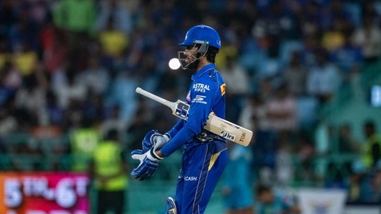 Tilak Varma's tactical decision