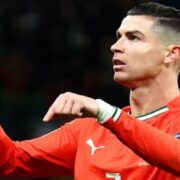 Ronaldo Celebration After scoring the Goal