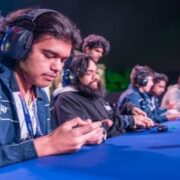 Professional Indian eSports gamers focusing on their game