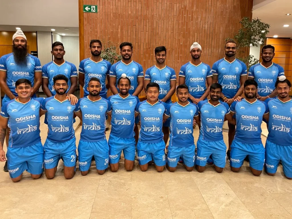 India Team doing photo shoot
