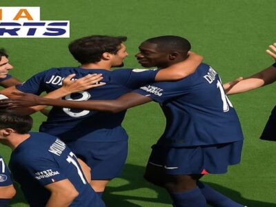 Ruiz and Ousmane Dembele scored inside the opening nine minutes to stun Real and silence the majority of the 77,542 crowd who were wearing white at the MetLife Stadium outside New York