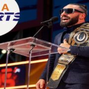 Seth Rollins was the first to hold the new World Heavyweight Championship and has also won the WWE and Universal titles twice each.