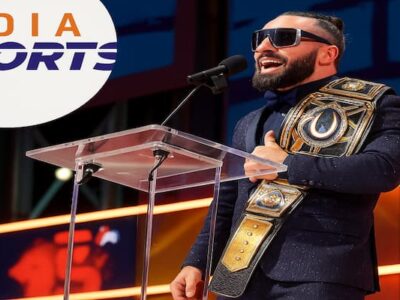 Seth Rollins was the first to hold the new World Heavyweight Championship and has also won the WWE and Universal titles twice each.