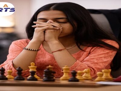 Divya Deshmukh produced a remarkable performance to defeat GM Harika Dronavalli in the Quarterfinals of the FIDE Women's World Cup 2025