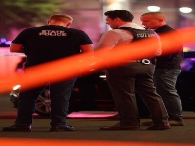 The shooting took place at a skyscraper that is home to the headquarters of both the NFL and Blackstone, one of the world's largest investment firms