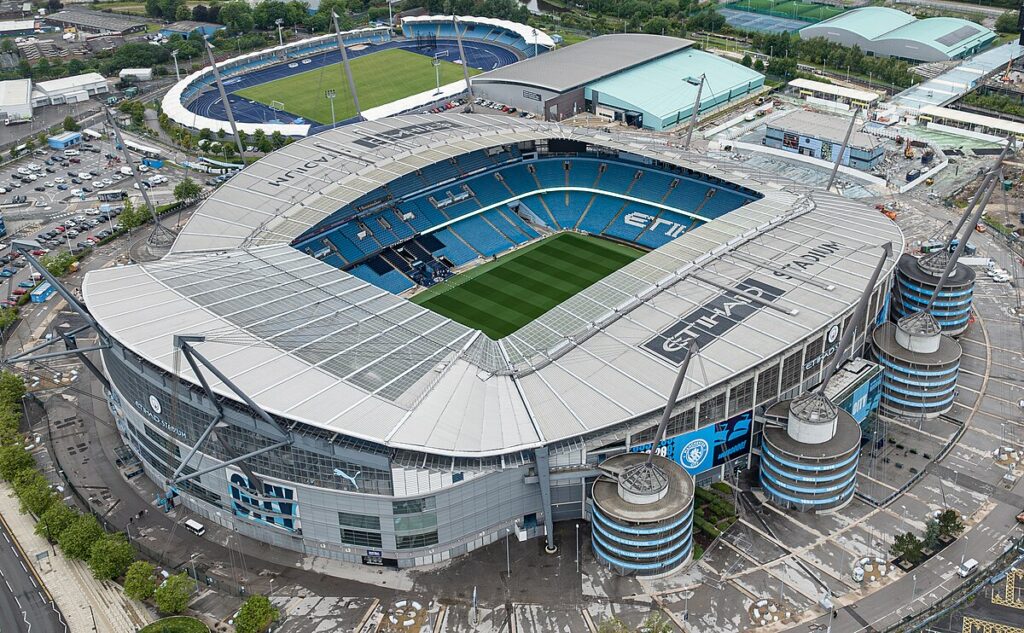 the Etihad Stadium, where Pep Guardiola’s Manchester City tightened their grip with an unprecedented four consecutive league titles