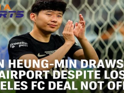 South Korean star Son Heung-min, who left Tottenham Hotspur last weekend, will reportedly sign with LAFC