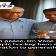 Paes played as a midfielder in the Indian hockey team and, after retirement, donned multiple hats in his long association with Indian sport