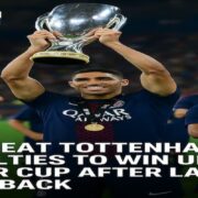 European champions Paris Saint-Germain began the new season by lifting more silverware