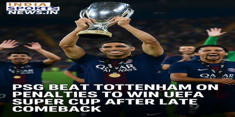 European champions Paris Saint-Germain began the new season by lifting more silverware