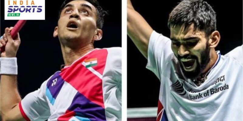 ndian badminton players Lakshya Sen and Kidambi Srikanth in action during their respective matches at the China Masters 2026.
