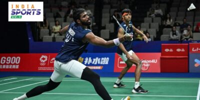 Indian badminton doubles players competing in china masters 2026