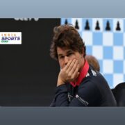 Magnus Carlsen during the Global Chess League 2026 in Bengaluru.