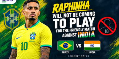 Raphinha ruled out of the match against India